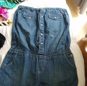 ROXY STRAPLESS ROMPER